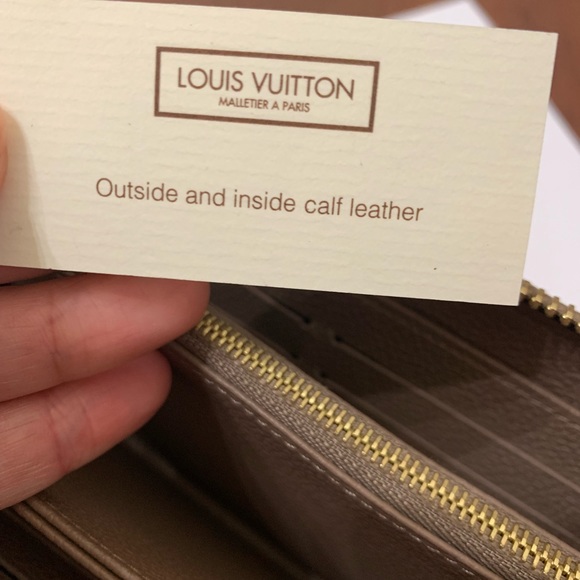 Louis Vuitton Monogram Empreinte Leather Zippy wallet - Picture 7 of 8